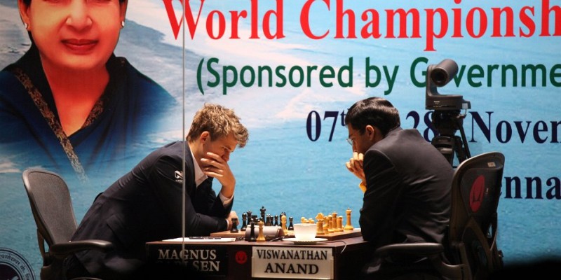Παγκόσμιο Πρωτάθλημα Σκάκι Αναντ Καρλσεν Τσενάι 2013